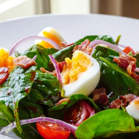 Spinach Salad with Bacon