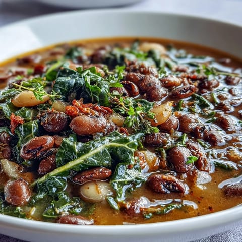 Black Eyed Pea Collard Stew