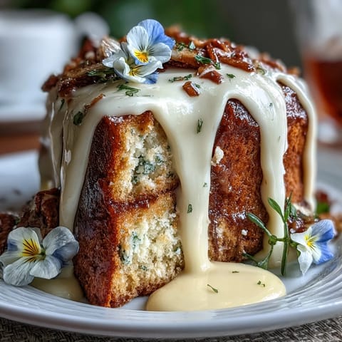 Spring Floral Drip Cake