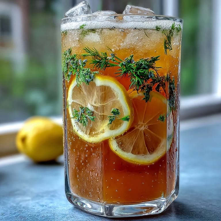 A pitcher of Lavender Honey Lemonade with ice, garnished with mint and lemon, perfect for warm-weather gatherings.