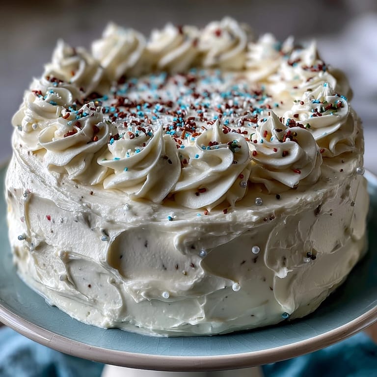 A vibrant Class of 2026 Confetti Cake, spotlighting colorful sprinkles and bubbly frosting.