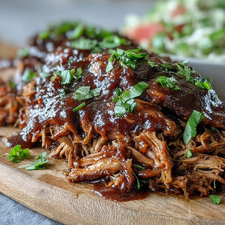 Festive Juneteenth BBQ Pulled Pork served generously with a refreshing watermelon slaw.